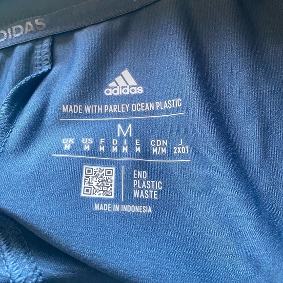 Adidas Sport Frill Hem Dress Blue M NWOT - Picture 8 of 12